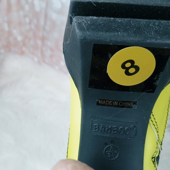 BAMBOOWomen Panel Lace-Up Chunky Platform… - Picture 14 of 16